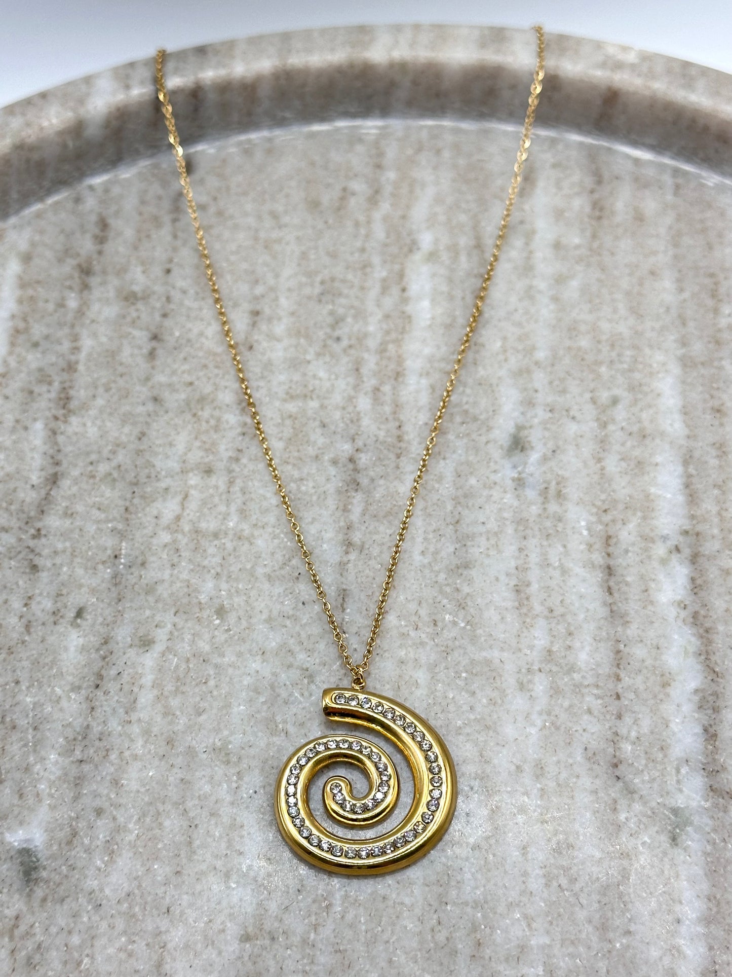 Evelyn Gold Necklace