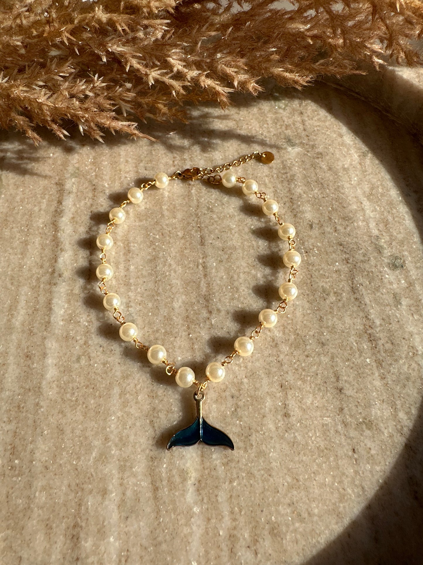 Mermaid Pearl Anklet