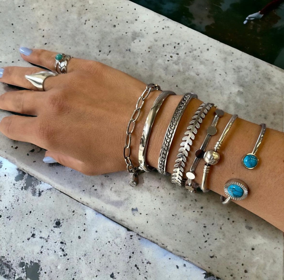 Zaluma Silver Bracelet