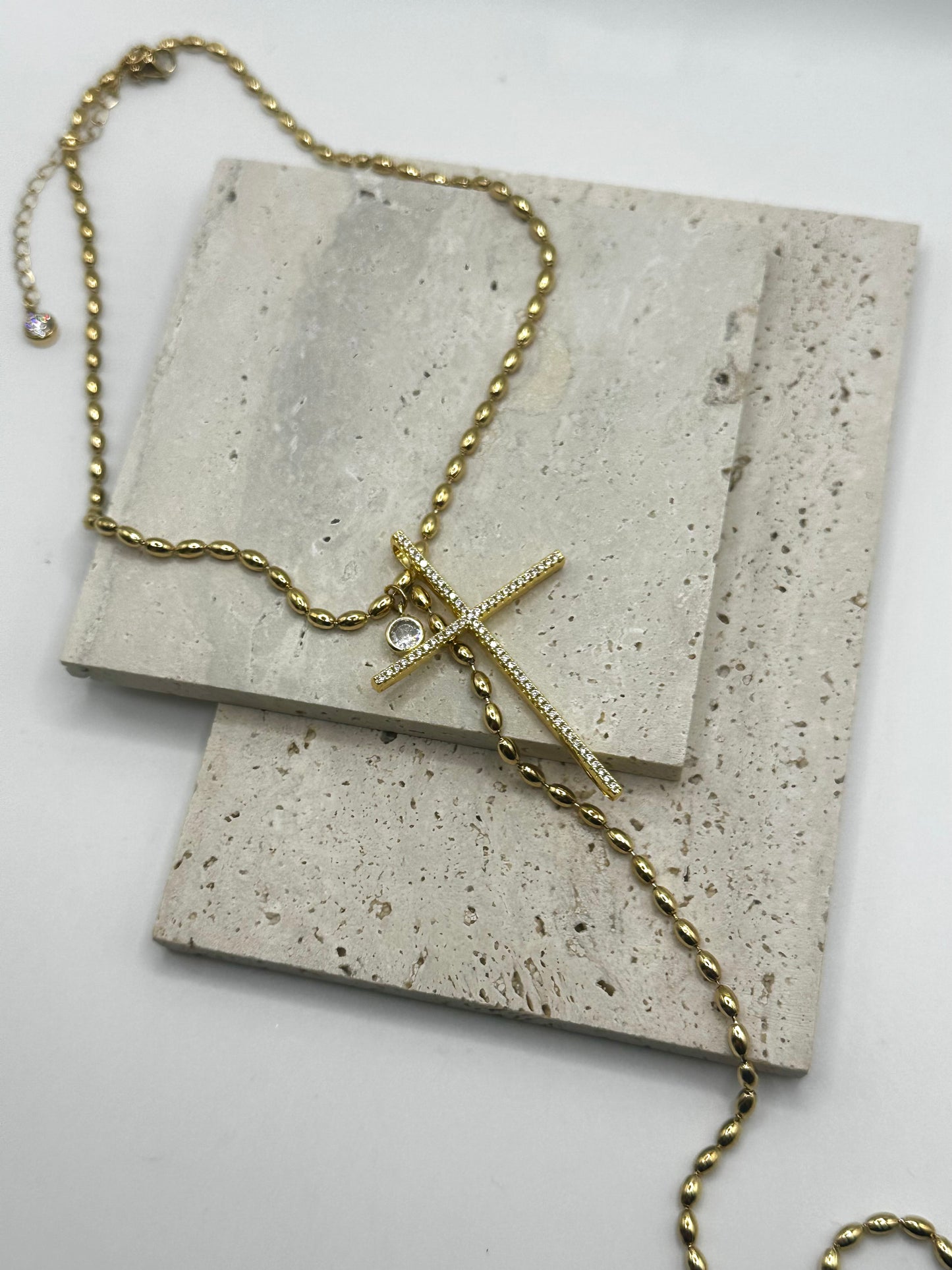 Croce Dorata Necklace