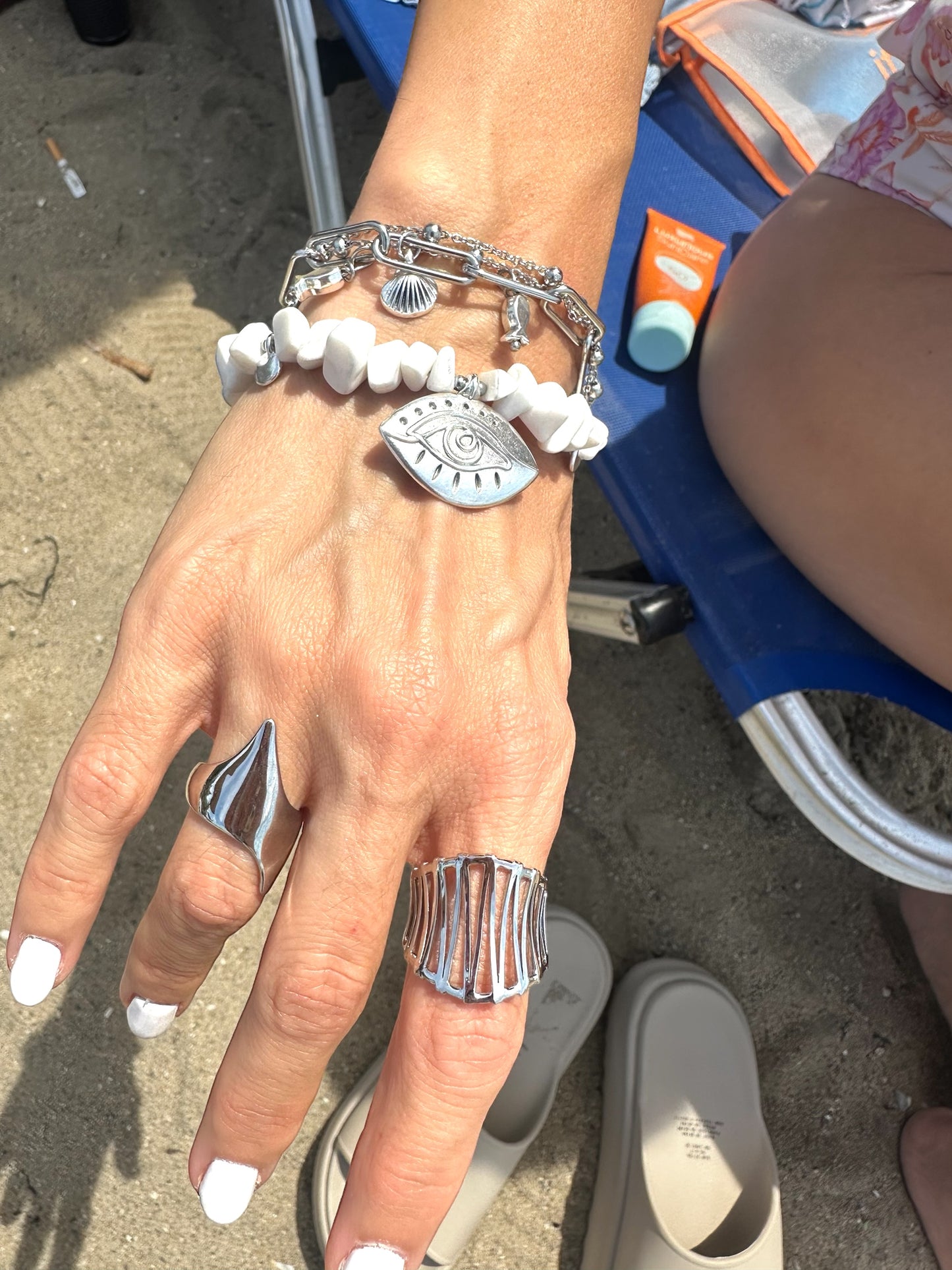 Veronique Silver Bracelet