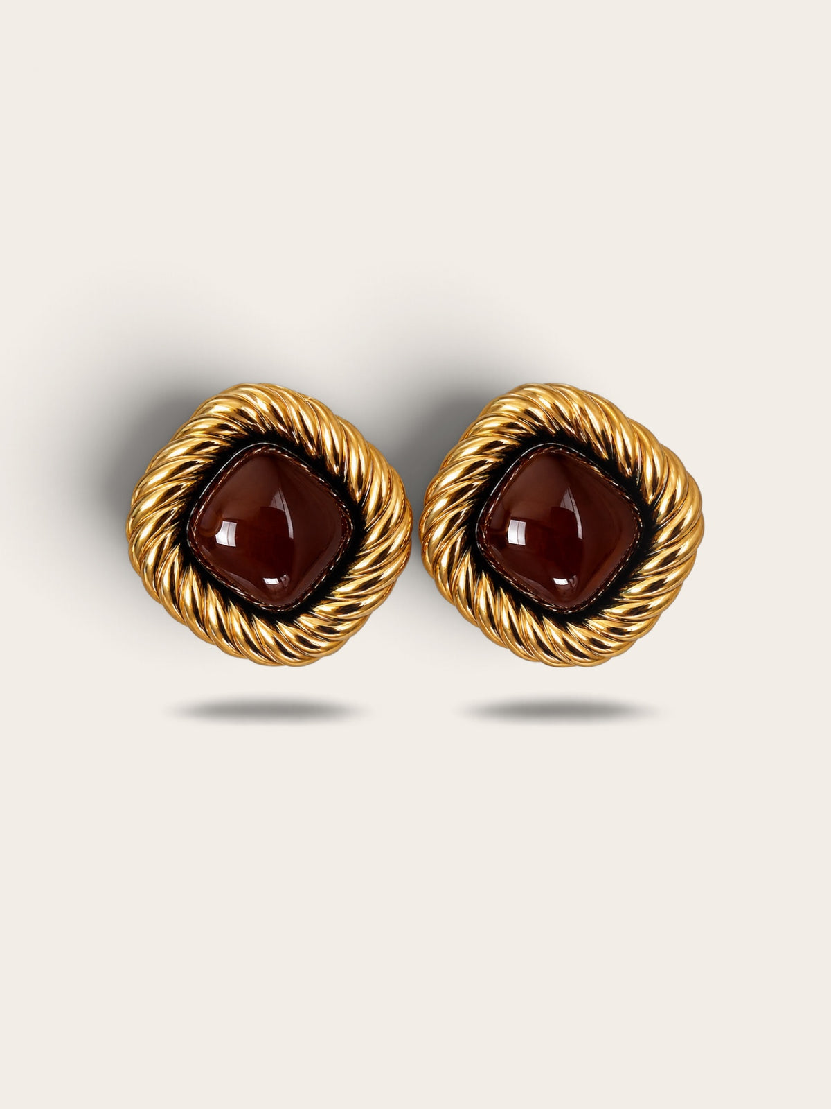 Autumn Brown Earrings