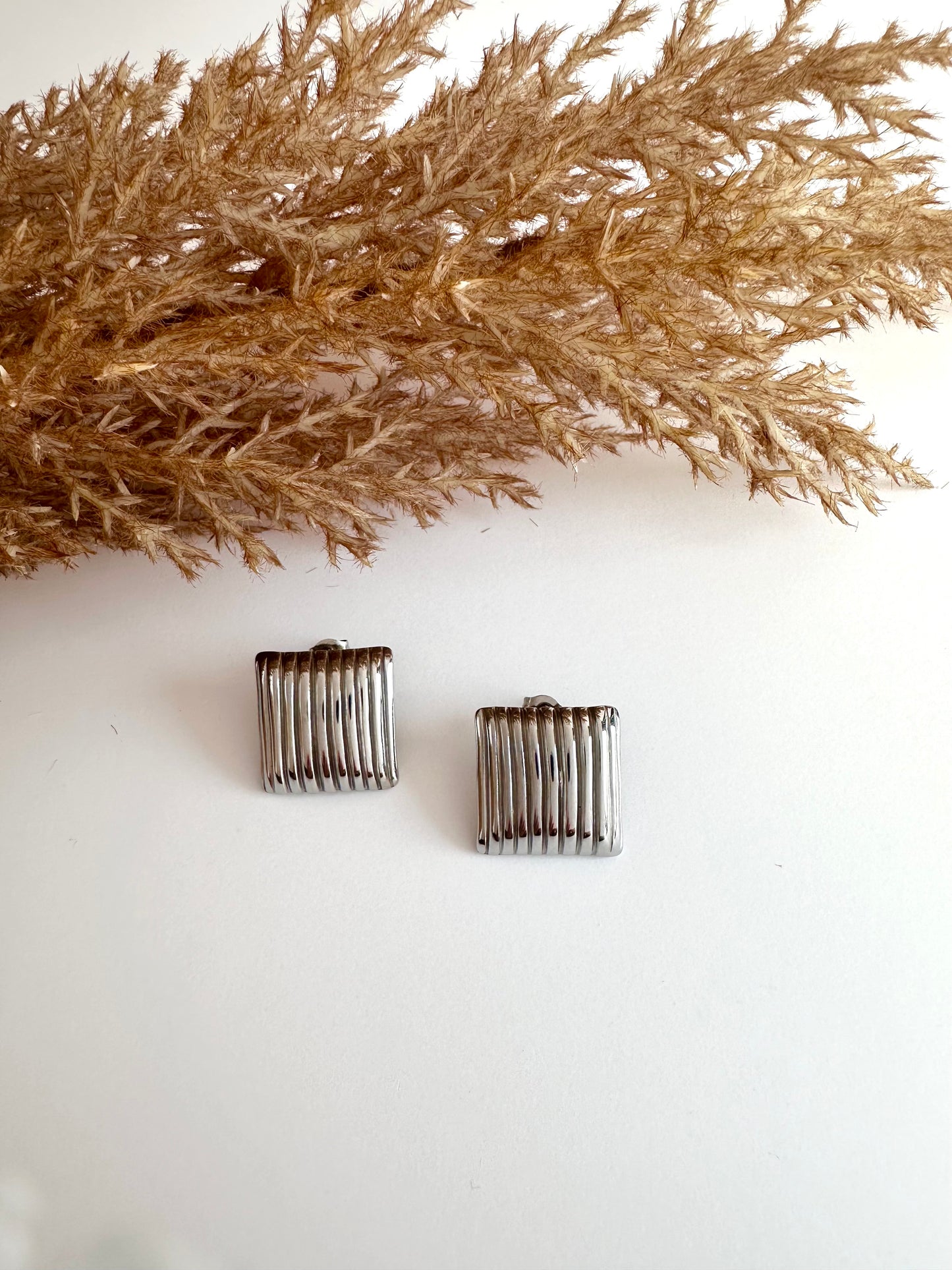 Carrie Silver Earrings