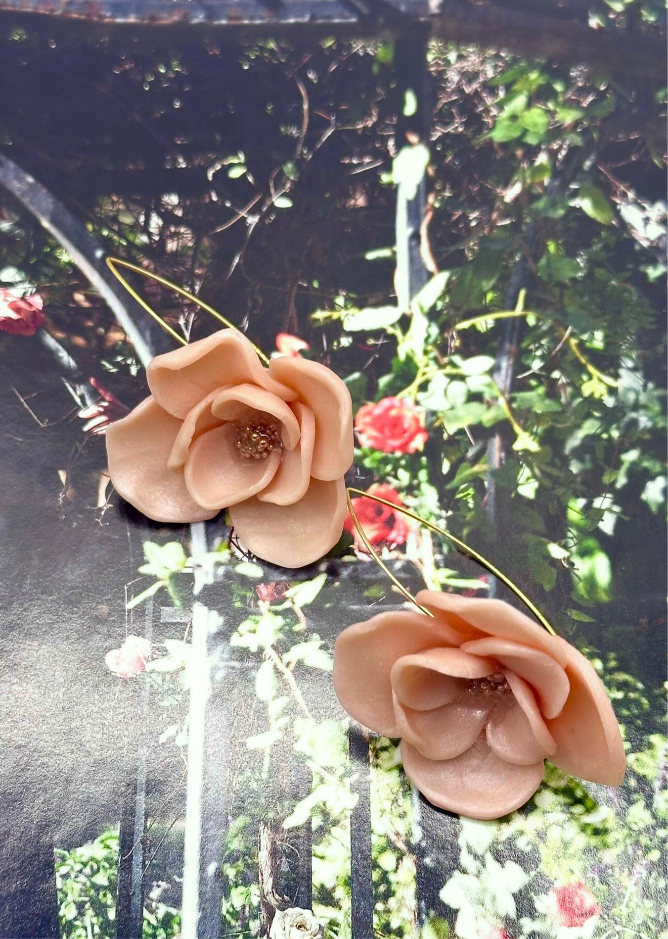 Rose Earrings