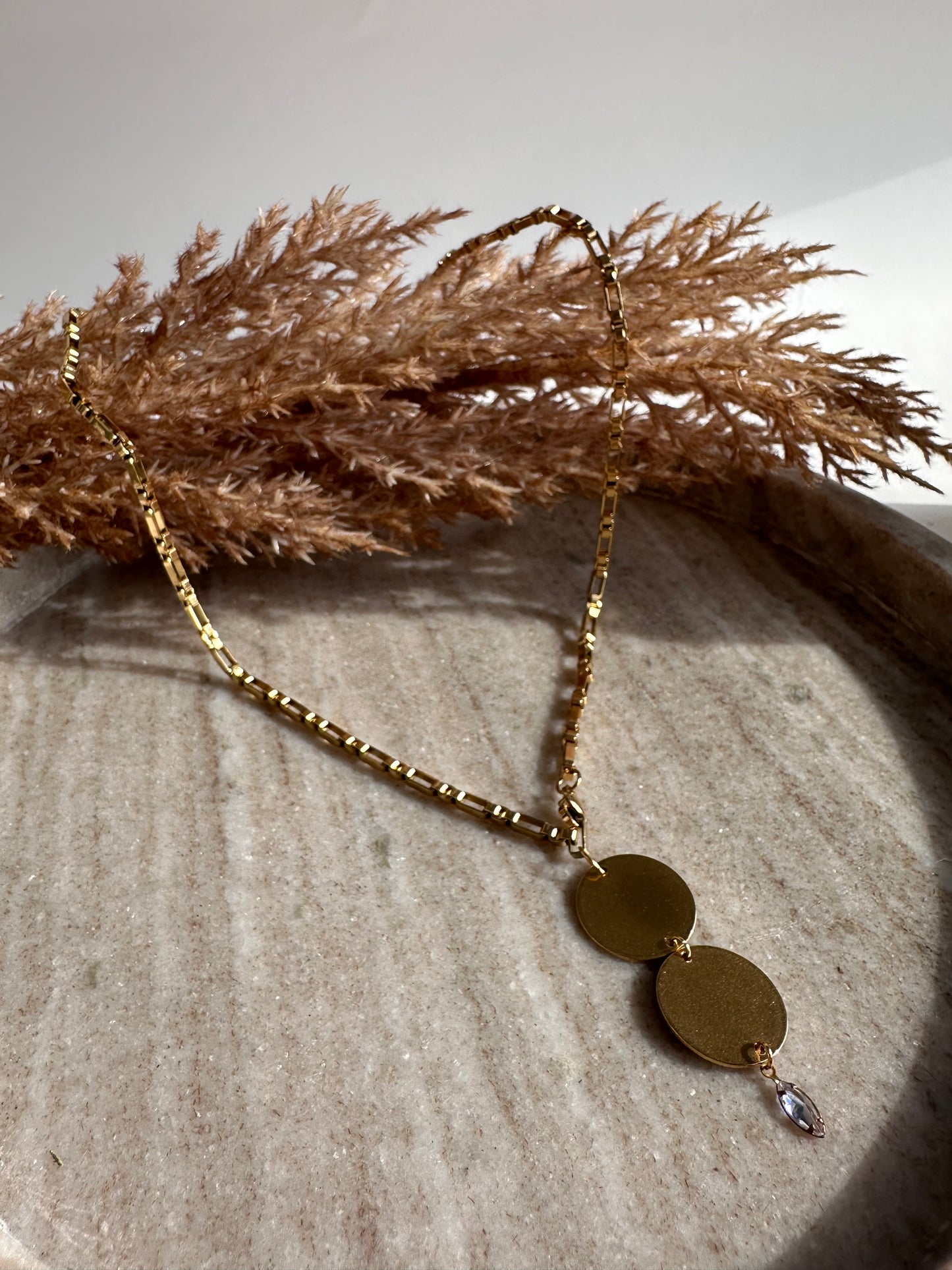 Sabrina Tie Necklace