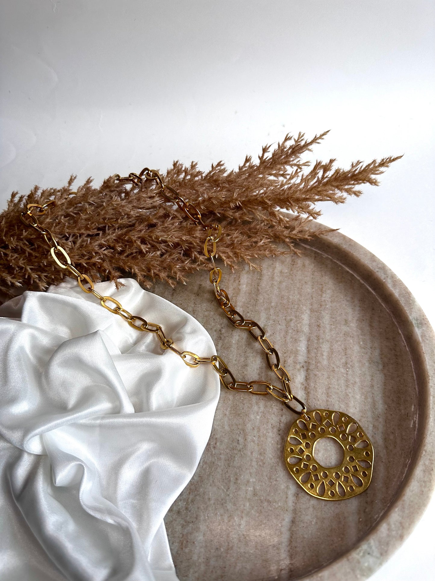 Golden Hall Necklace