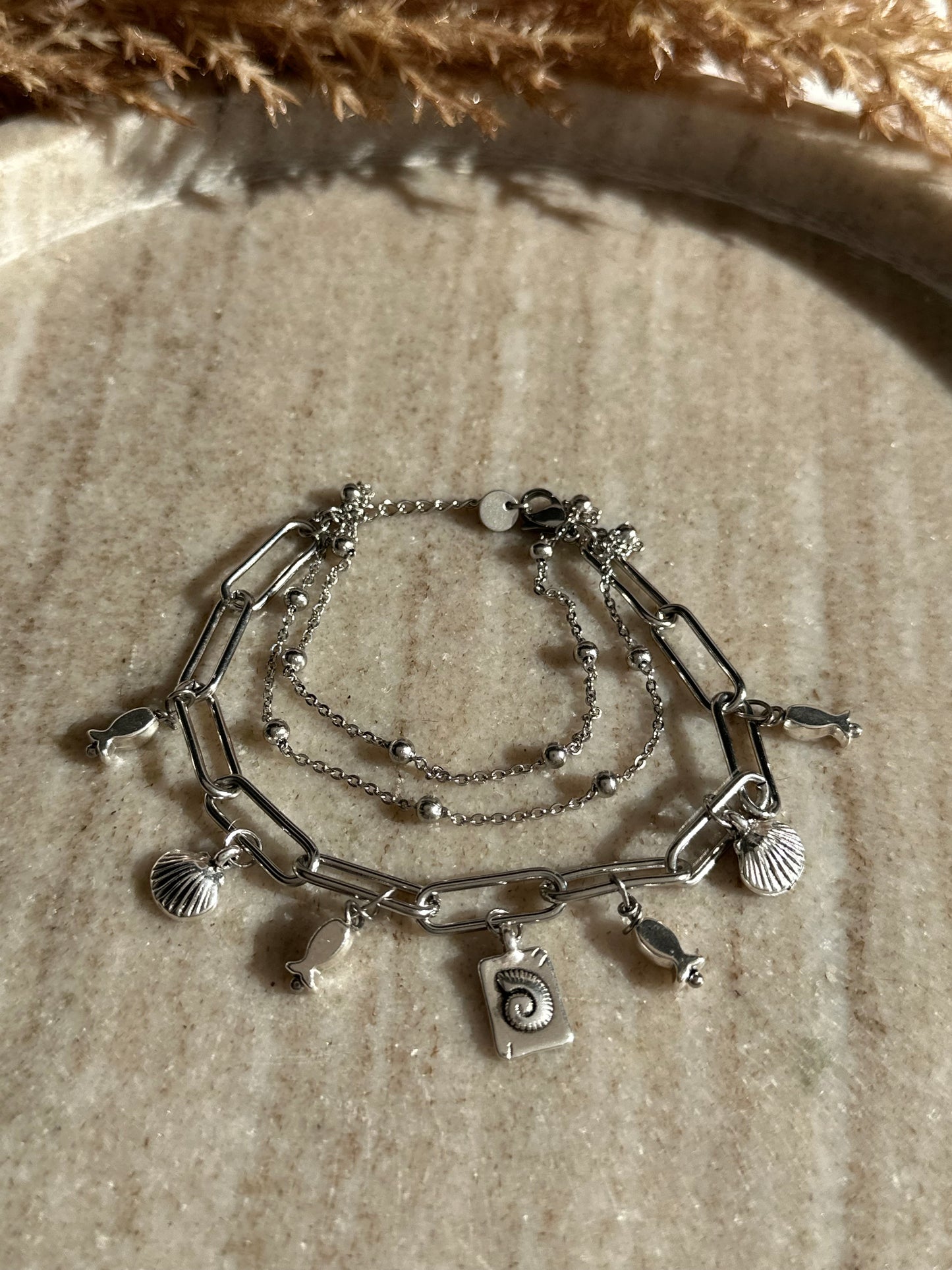 Veronique Silver Bracelet