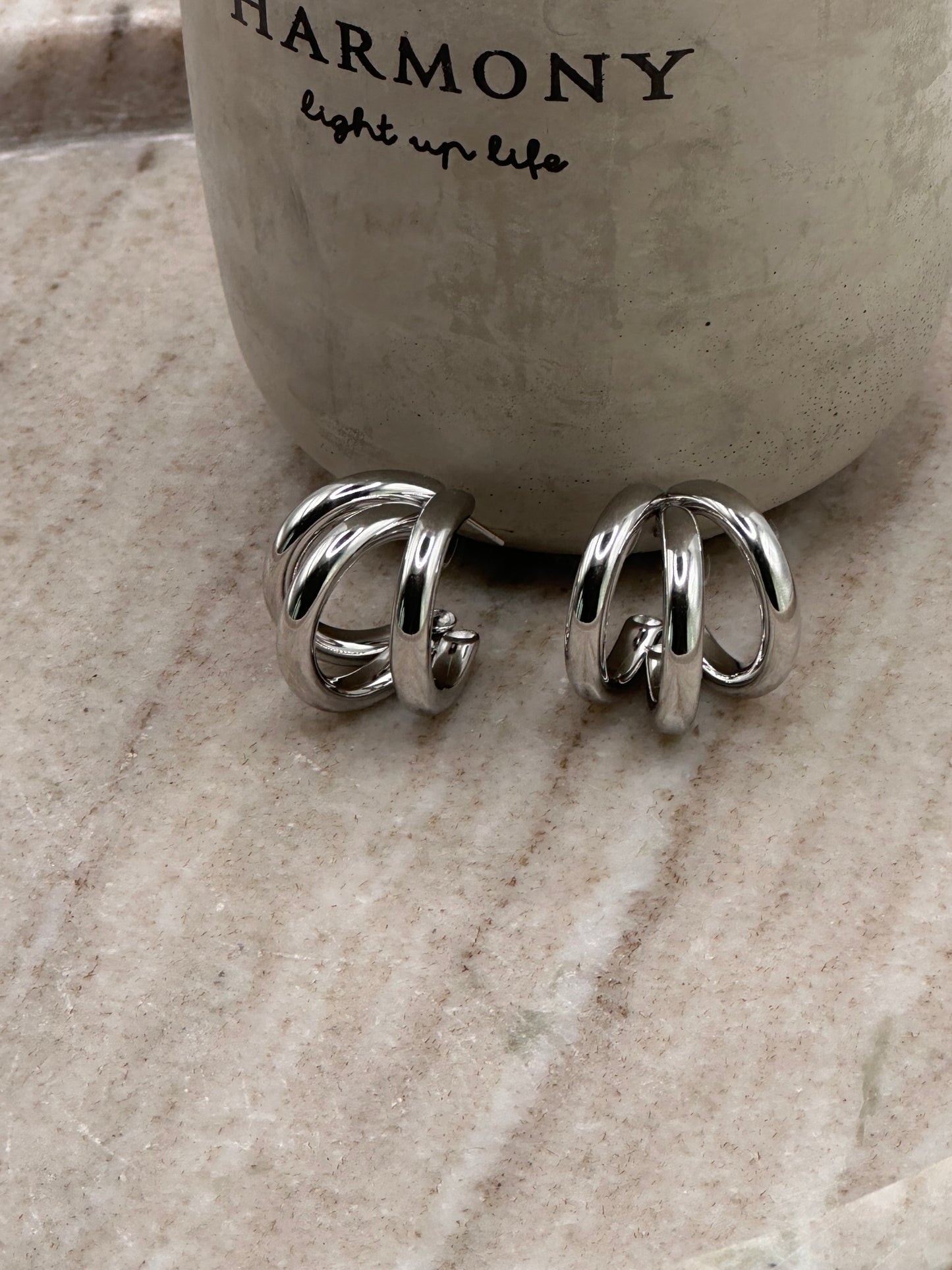 Larita Silver Earrings