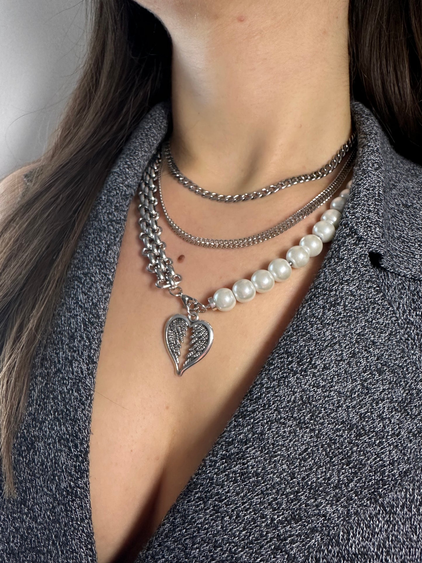 Angel Silver Necklace