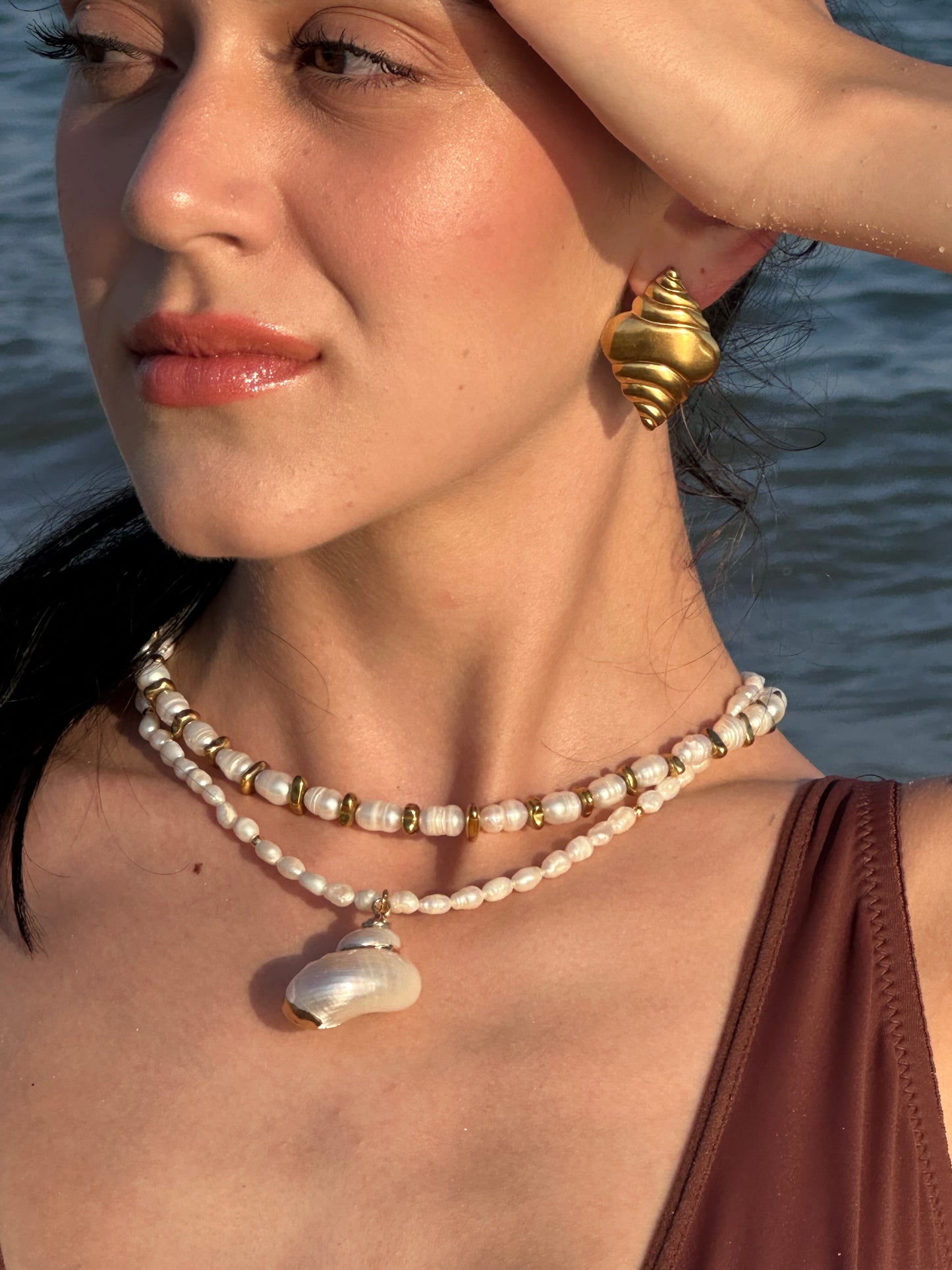 Nerina’s Gold Earrings