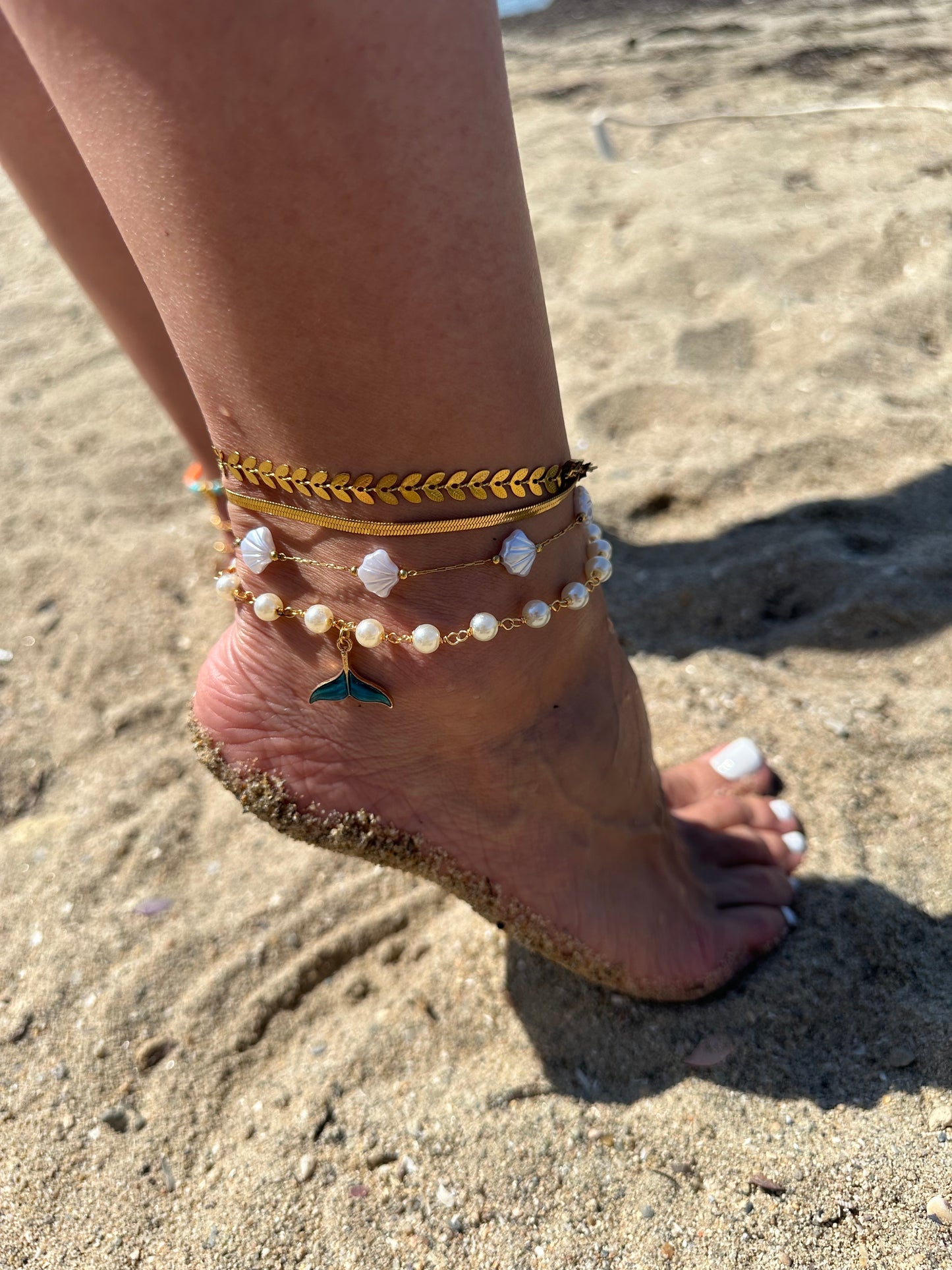 Leave Anklet