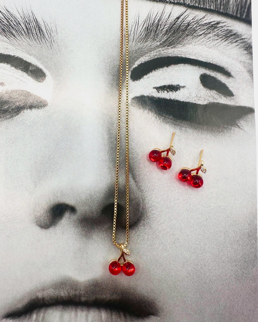 Cherry Up Earrings