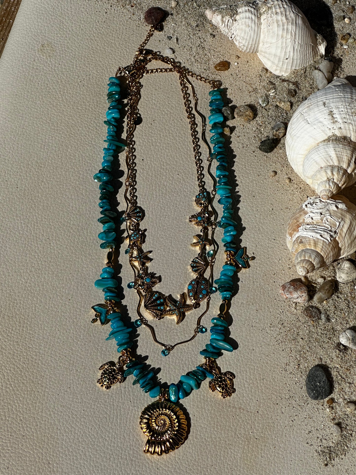 Blue Waves Necklace