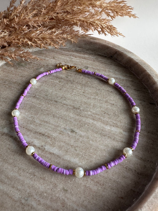 Savanna Purple Handmade Necklace