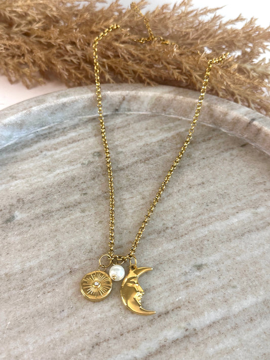 Alexandra Gold Necklace