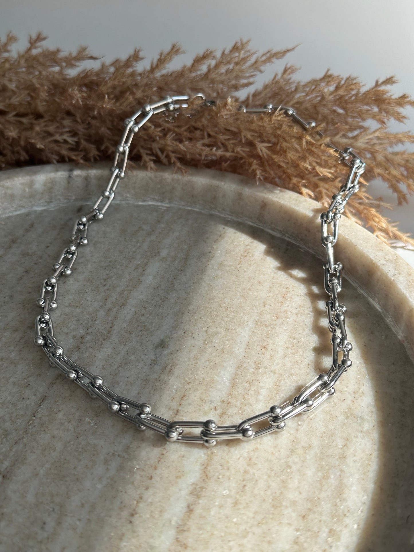 Staple Chain Necklace