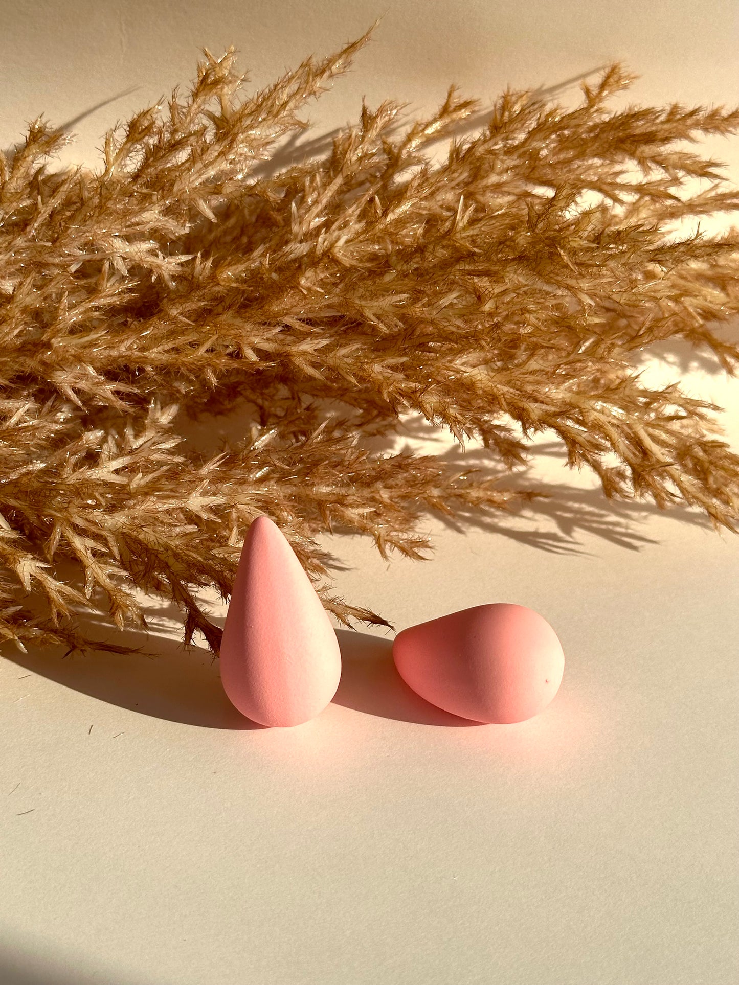 Pink Drop Earrings