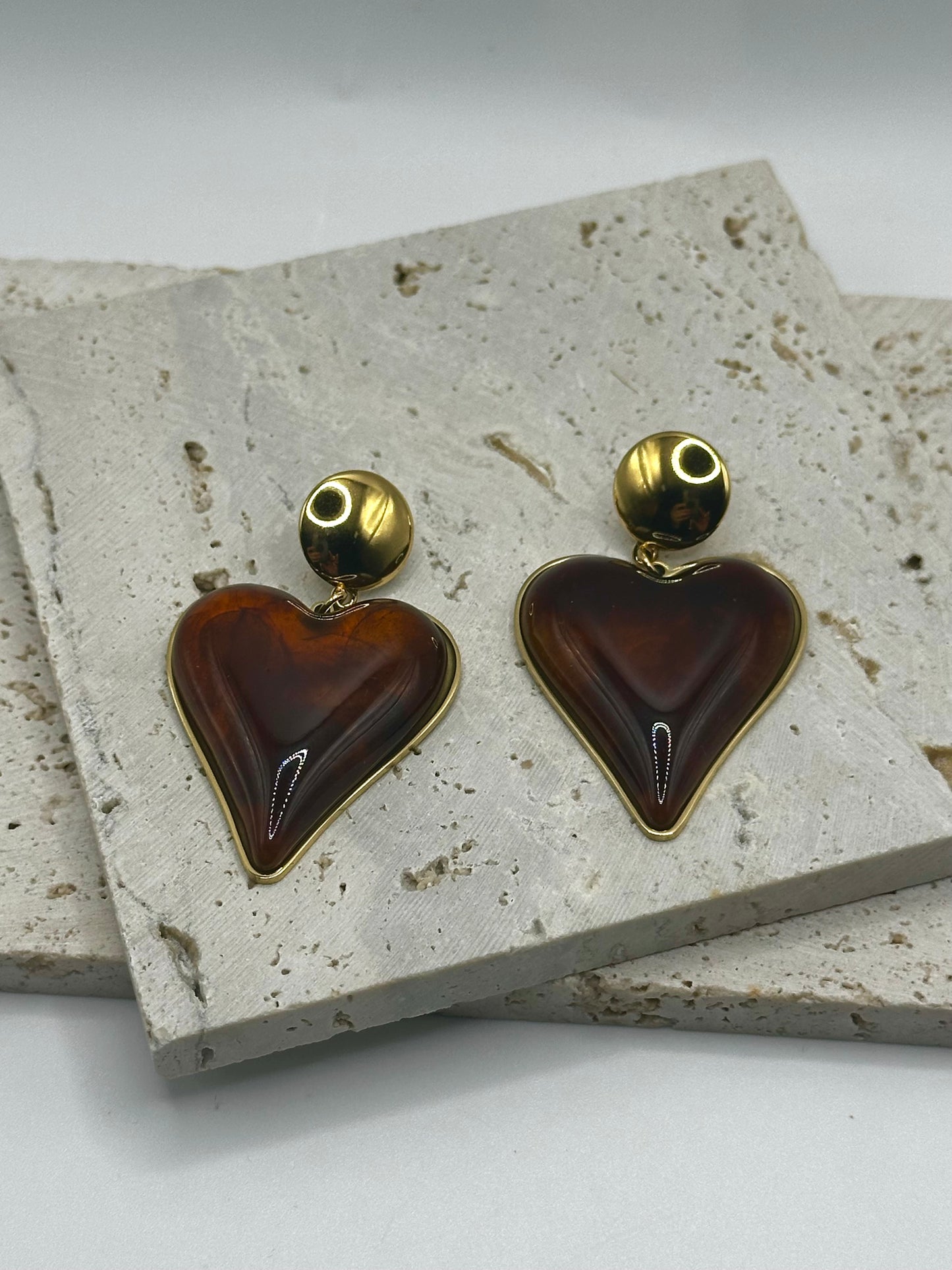 Amor Marron Earrings