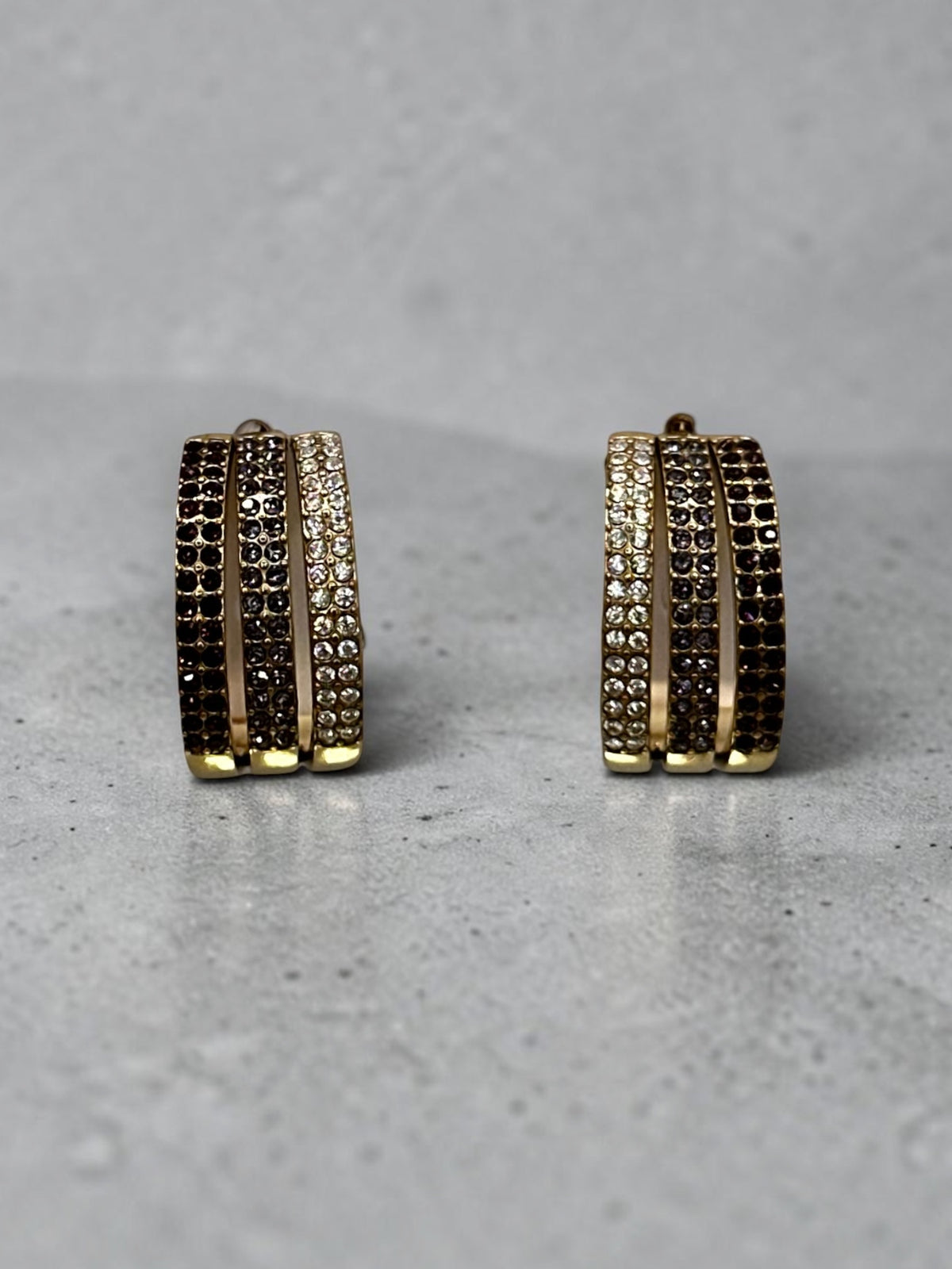 Multi Strass Earrings