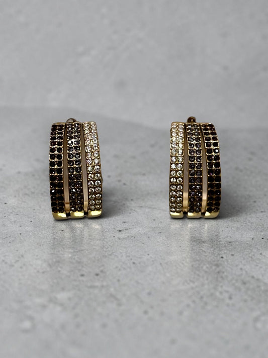 Multi Strass Earrings