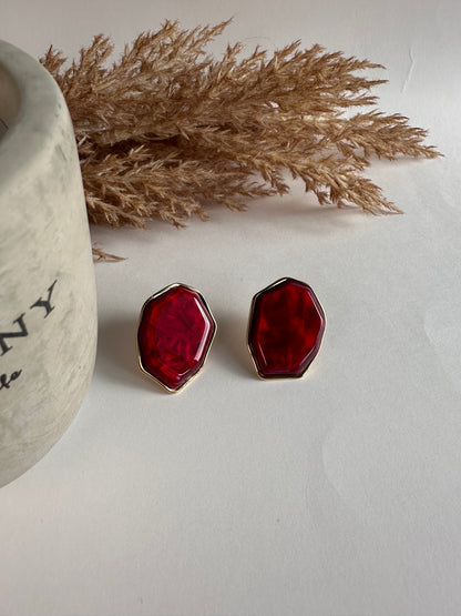 Wine Earrings