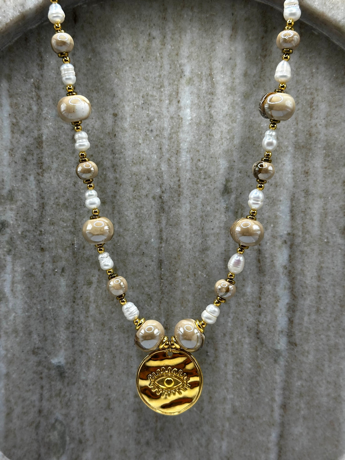 Sand Eye Necklace