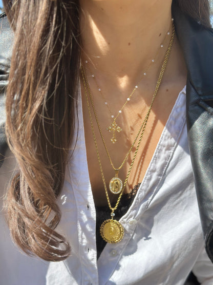 Lumiere Cross Necklace