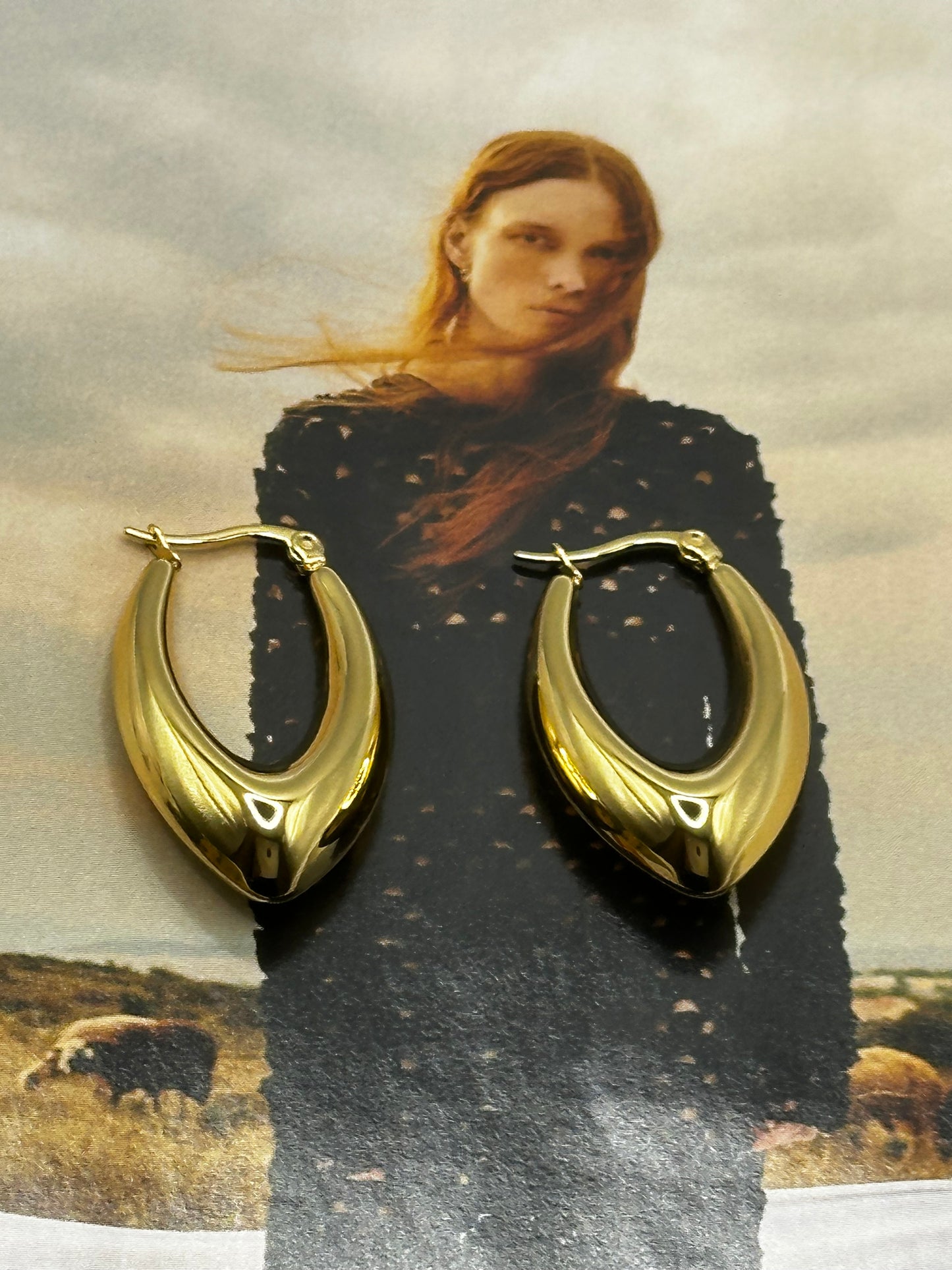 Retro Drop Earrings