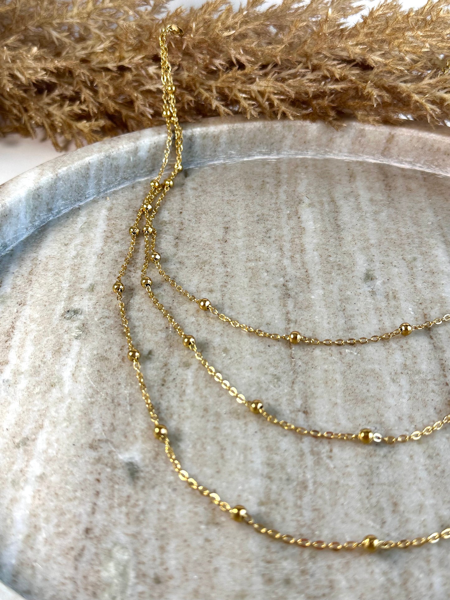 Triple Trump Necklace