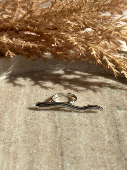 Python Silver Ring