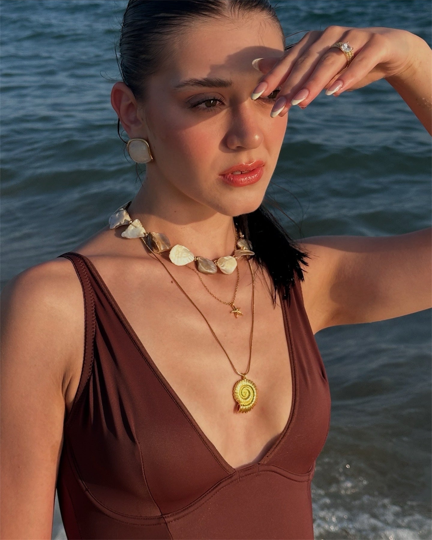 Tiny Starfish Necklace