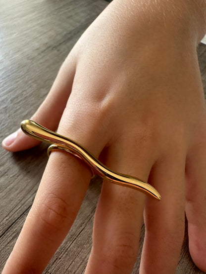 Python Gold Ring