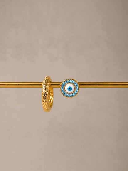 Blue Eye Set Earrings