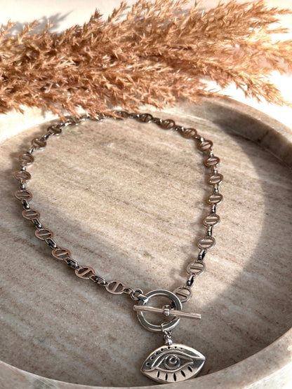 Orianna Silver Necklace