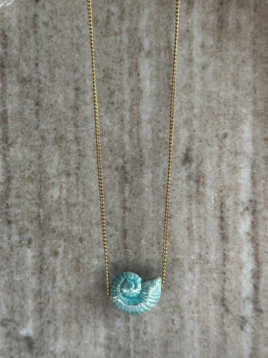 Shelly Shelly Turquoise Necklace