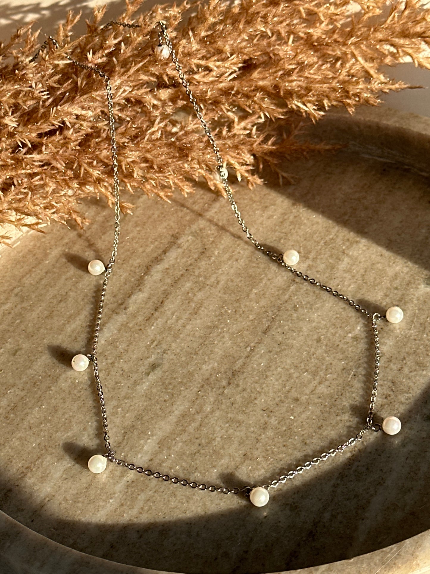 Persefone Silver Belly Chain