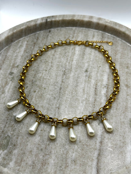 Pearl Drop Necklace
