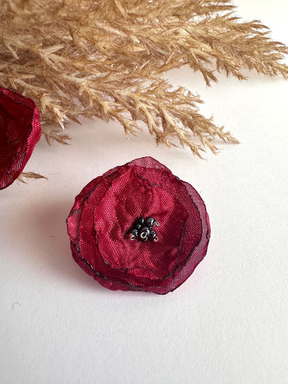 Poppy Handmade Earrings