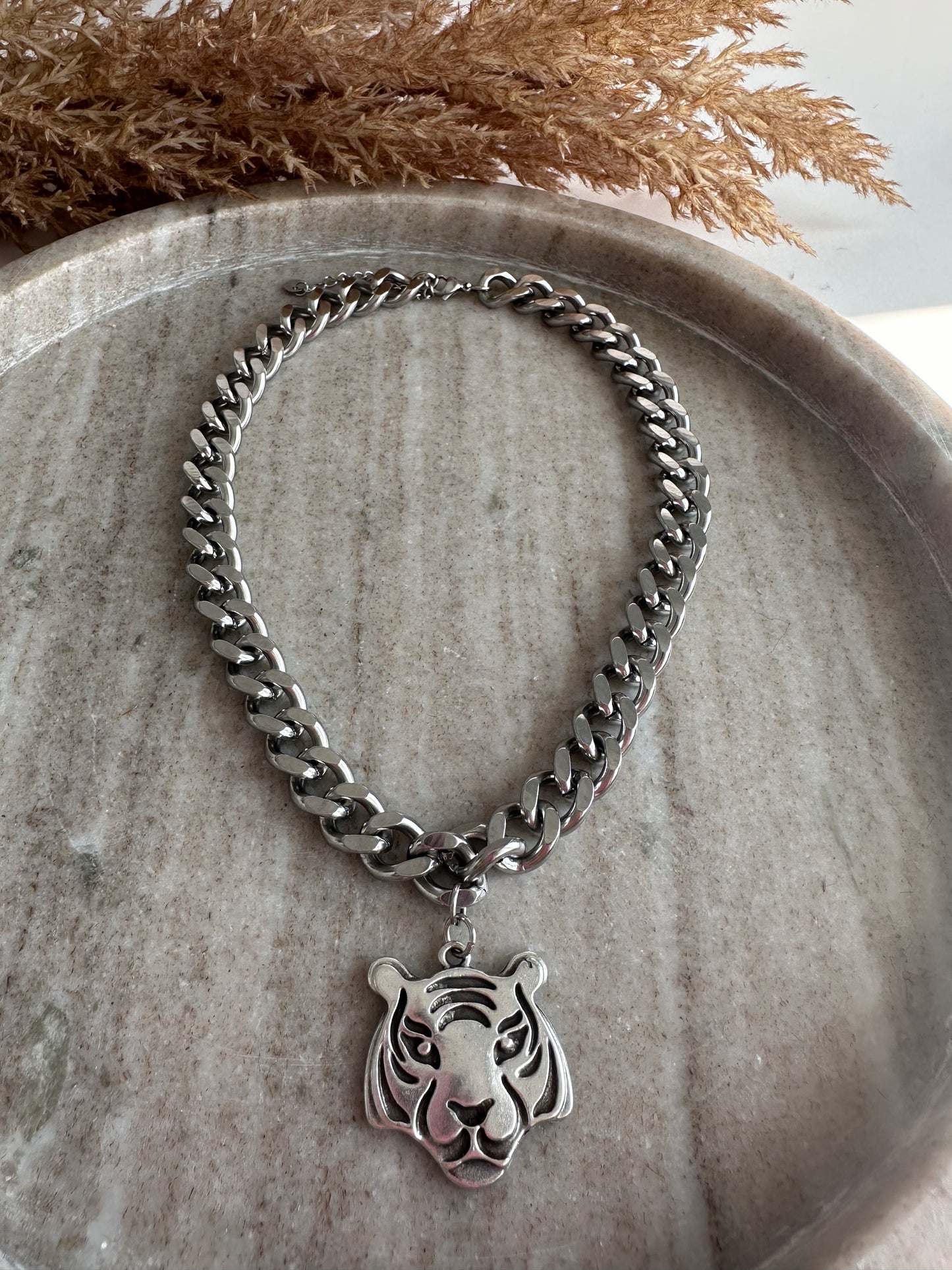 Wild Silver Necklace
