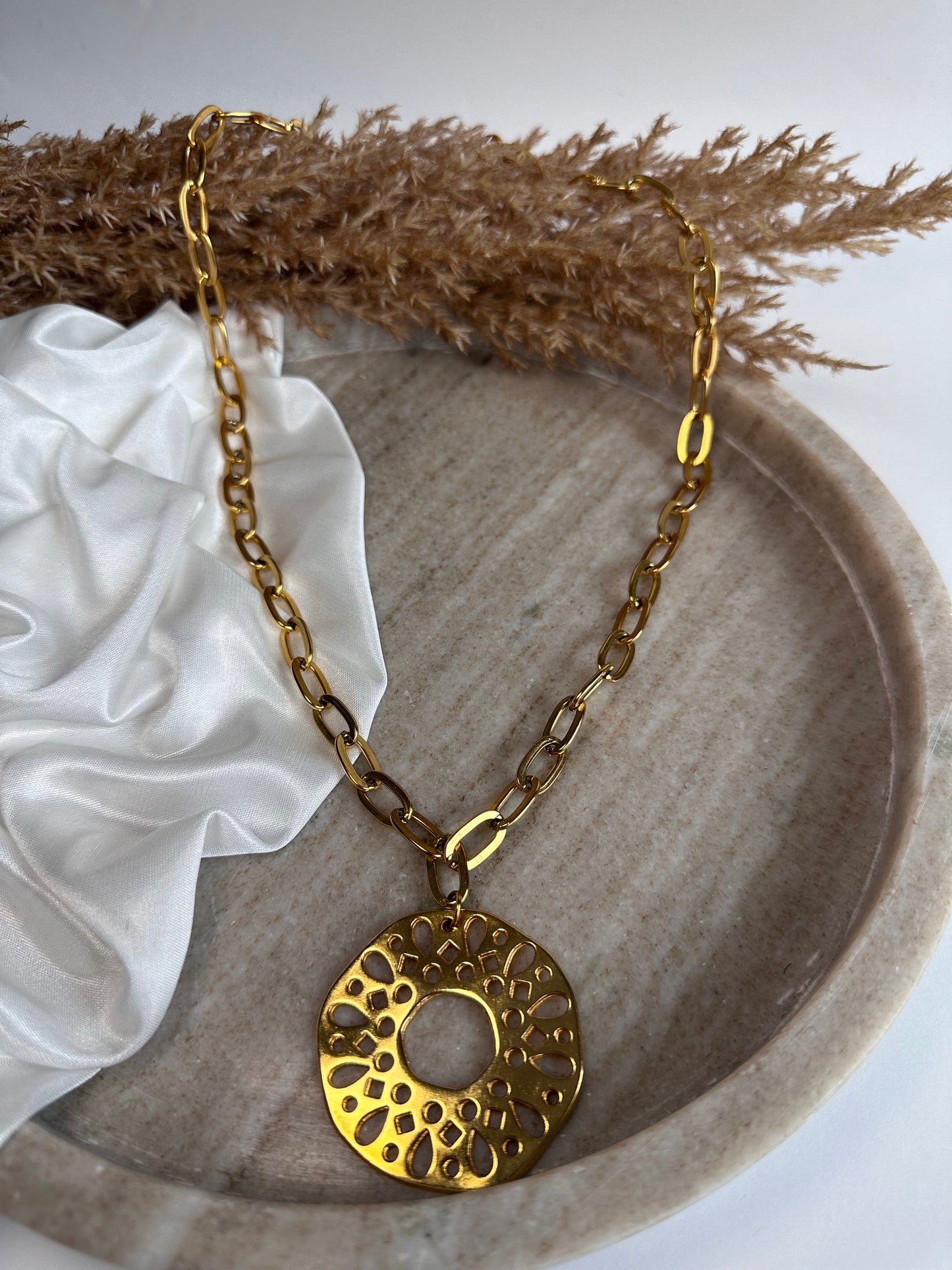 Golden Hall Necklace