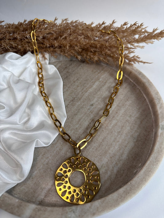 Golden Hall Necklace