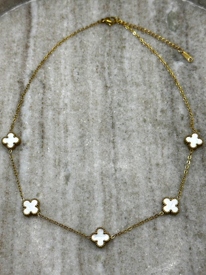 Lucky white Necklace