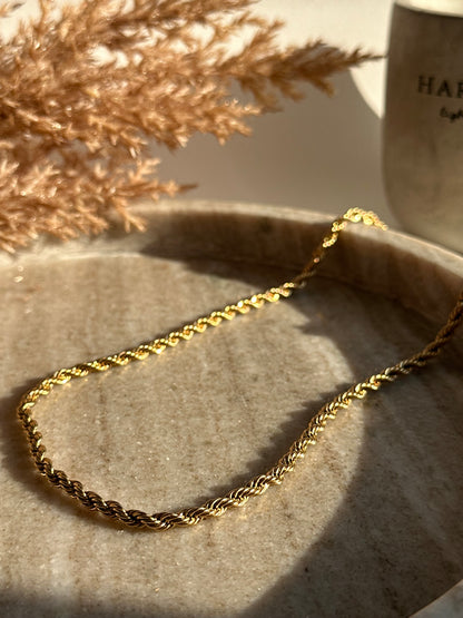 Twister Gold Chain