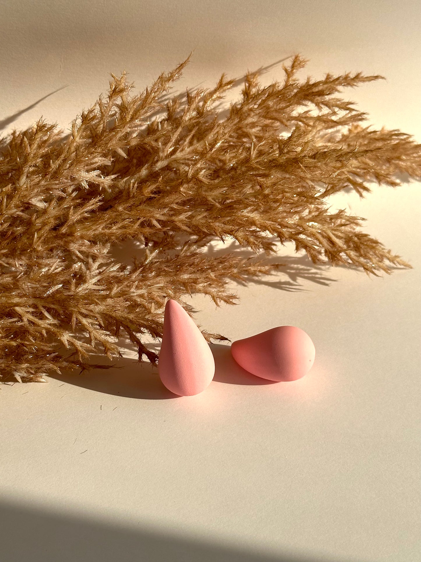 Pink Drop Earrings