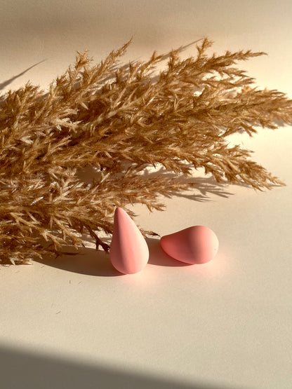 Pink Drop Earrings