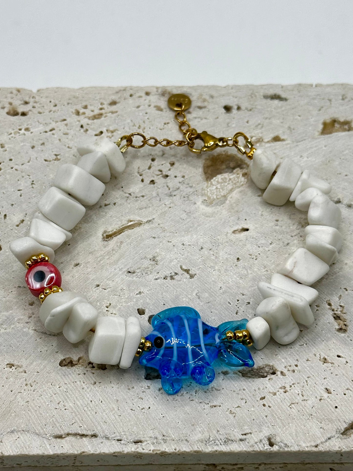 Blue Fish Bracelet