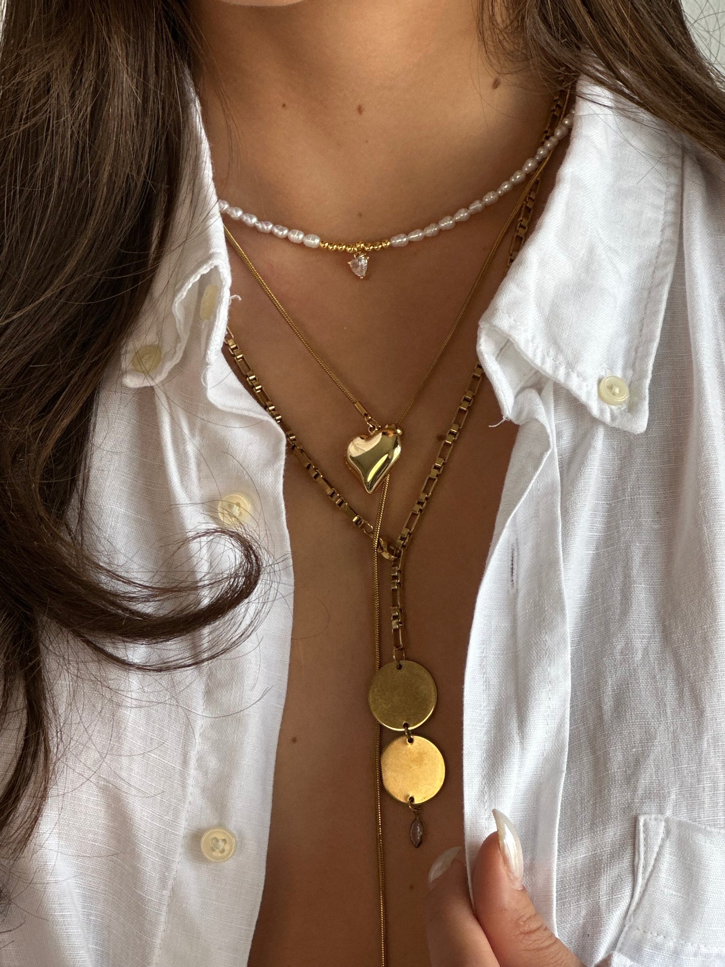 Luminous Heart Necklace