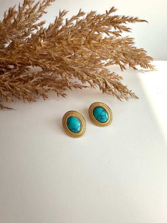 Monroe Gold Earrings