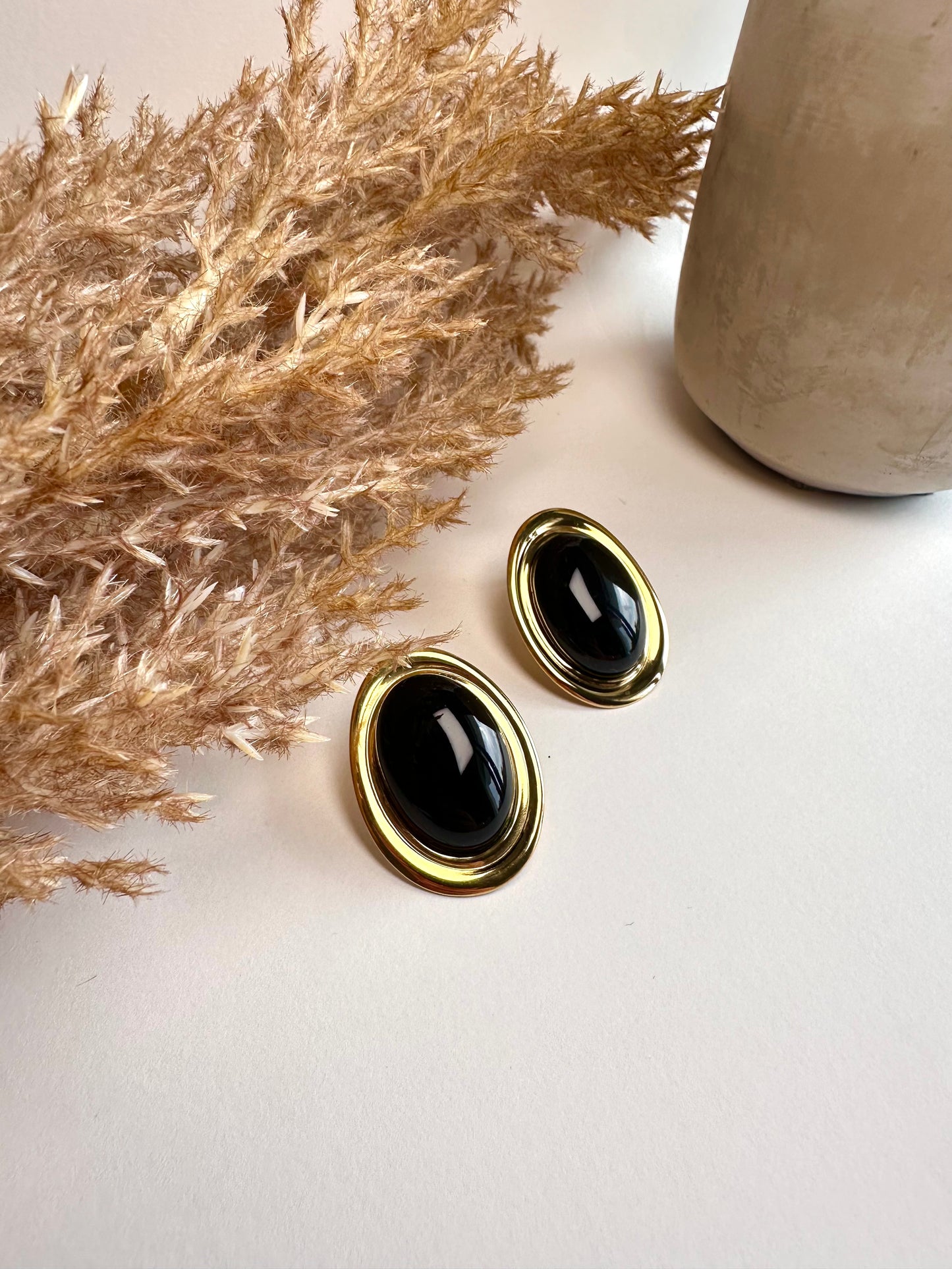 Black Eye Earrings