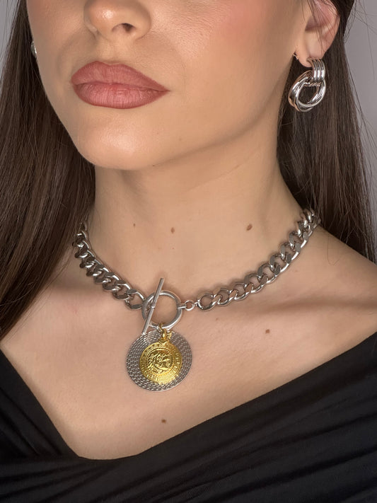 Mix Metal Necklace